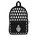 Ghost Logo Pattern Backpack - School Bag
