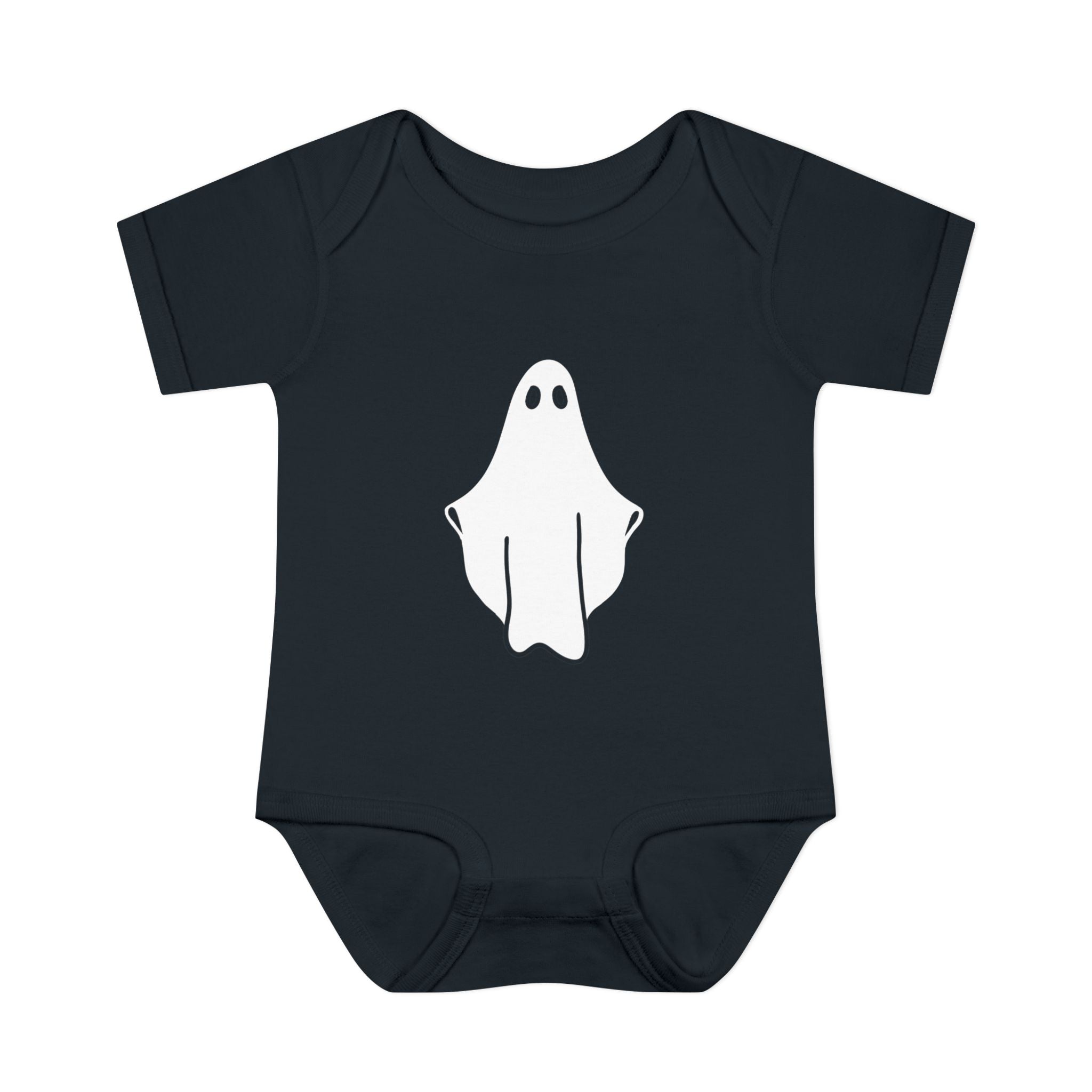 Baby Bodysuit — Cute Ghost Books Press Infant Rib Onesie