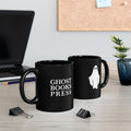 Ghost Books Press Logo -  Black Ceramic Mug (11oz, 15oz)