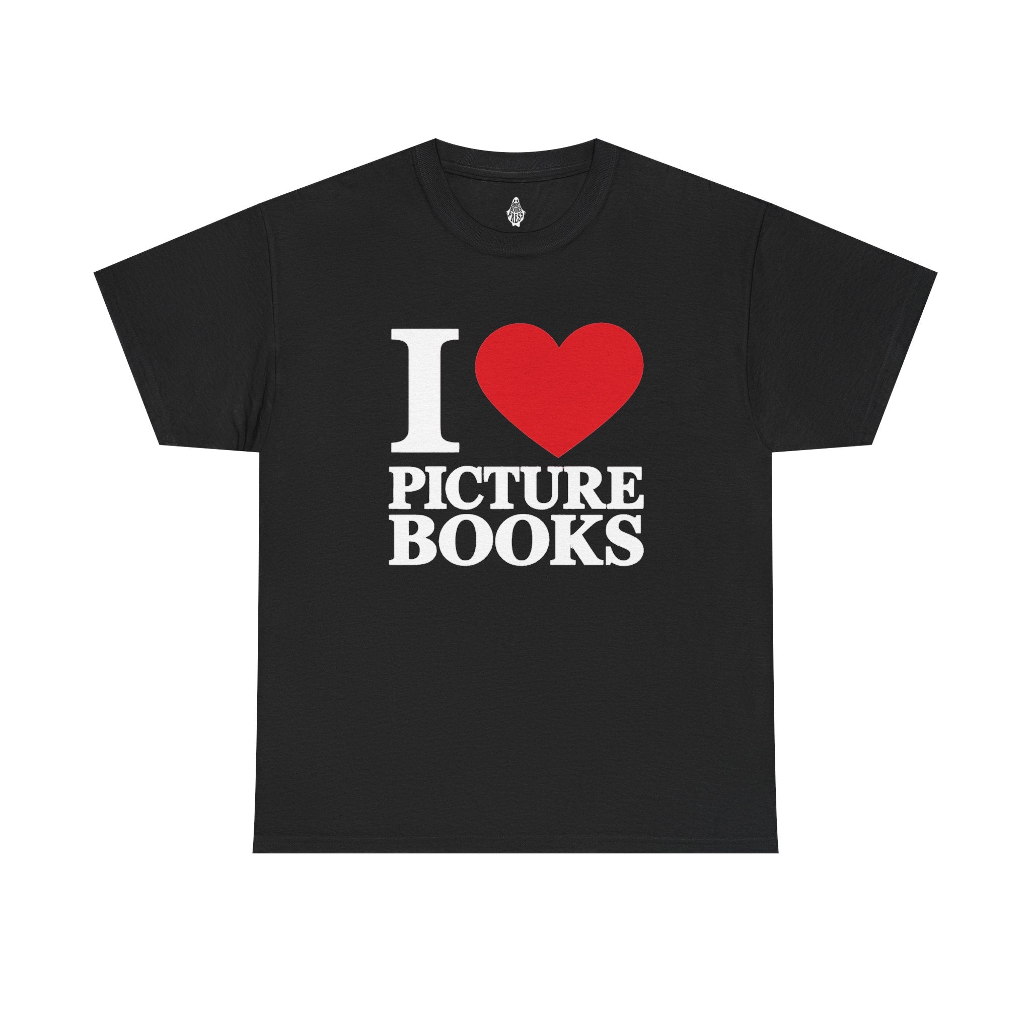 I ❤ Picture Books - T- Shirt (Black/White)