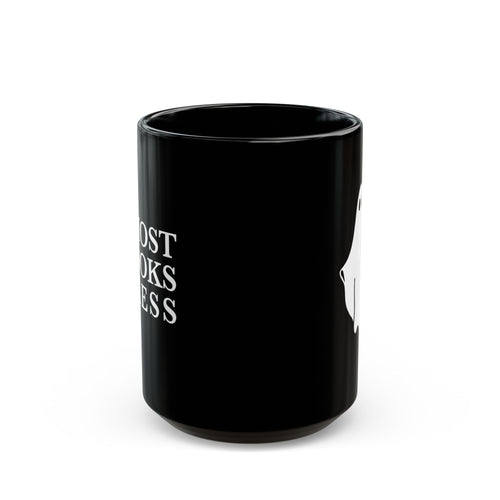 Ghost Books Press Logo -  Black Ceramic Mug (11oz, 15oz)