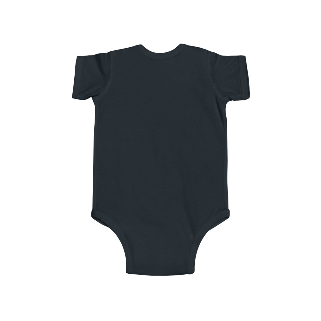 Infant Bodysuit - "Hello Trouble" Name Tag Baby Onesie
