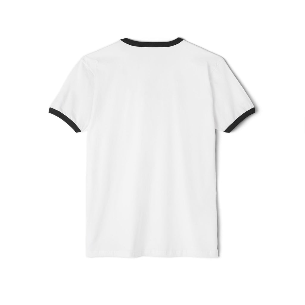Ghost Books Press Ringer Tee — Vintage Ghost Booklover T-Shirt
