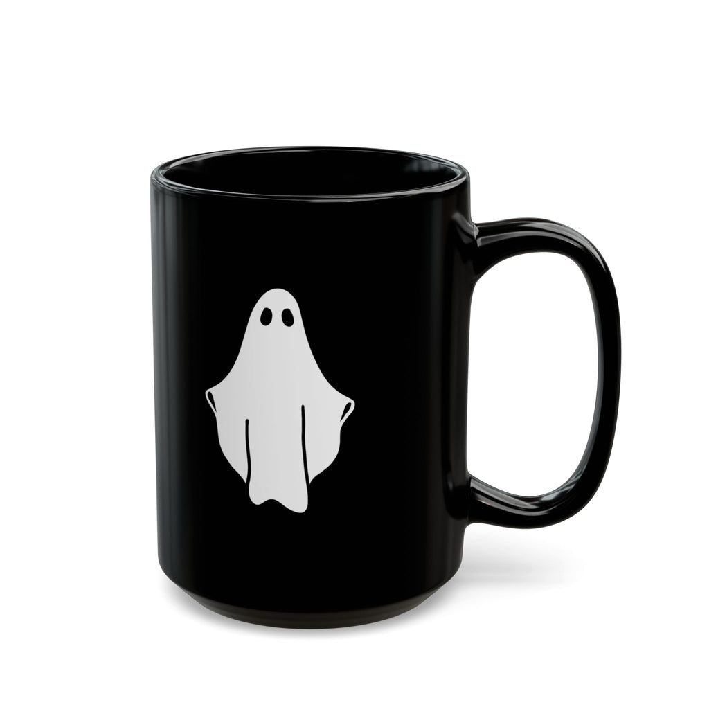 Ghost Books Press Logo -  Black Ceramic Mug (11oz, 15oz)