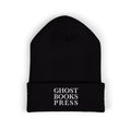 Ghost Books Press Embroidered Cuffed Beanie