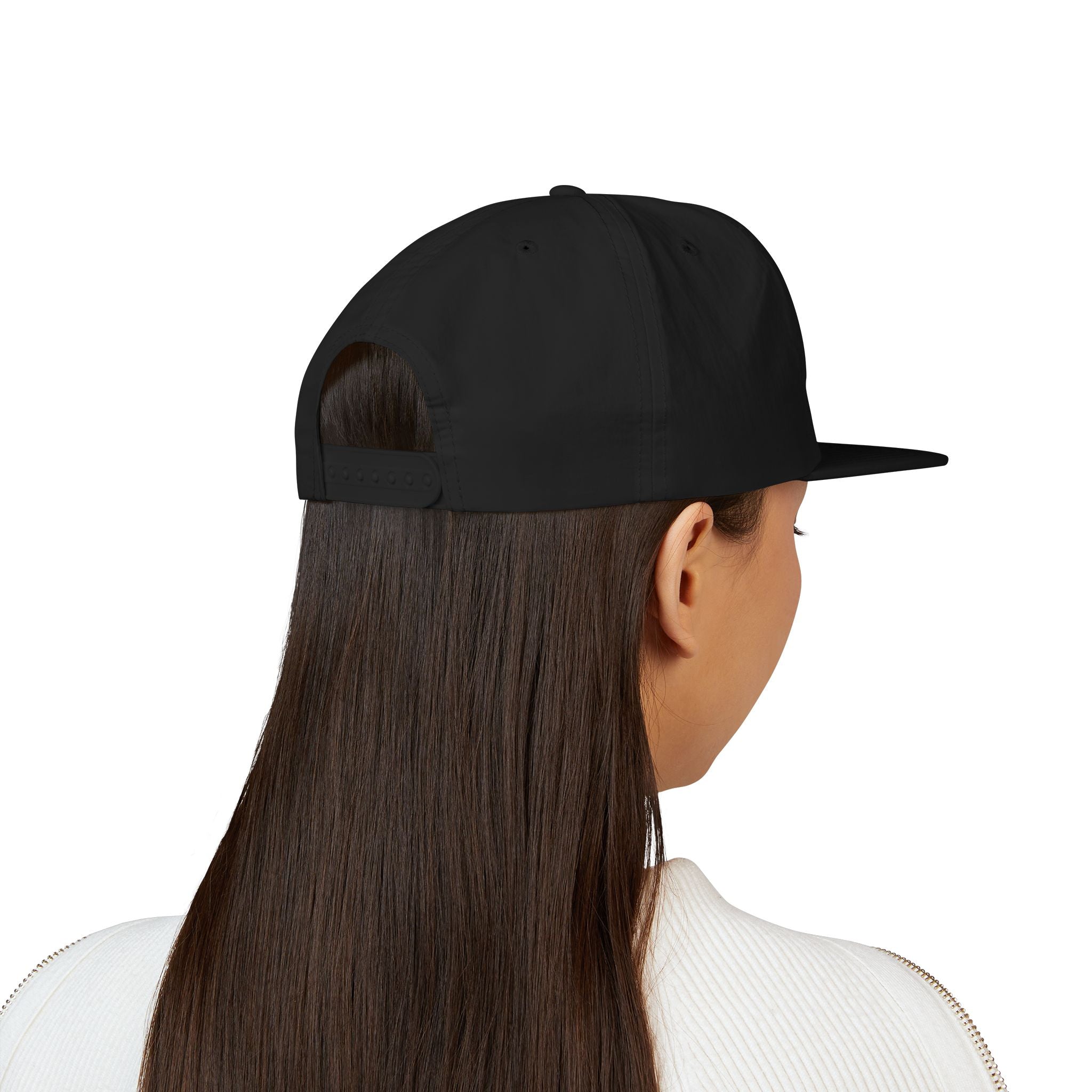 Ghost Books Press Surf Cap – Embroidered Logo Snapback Hat