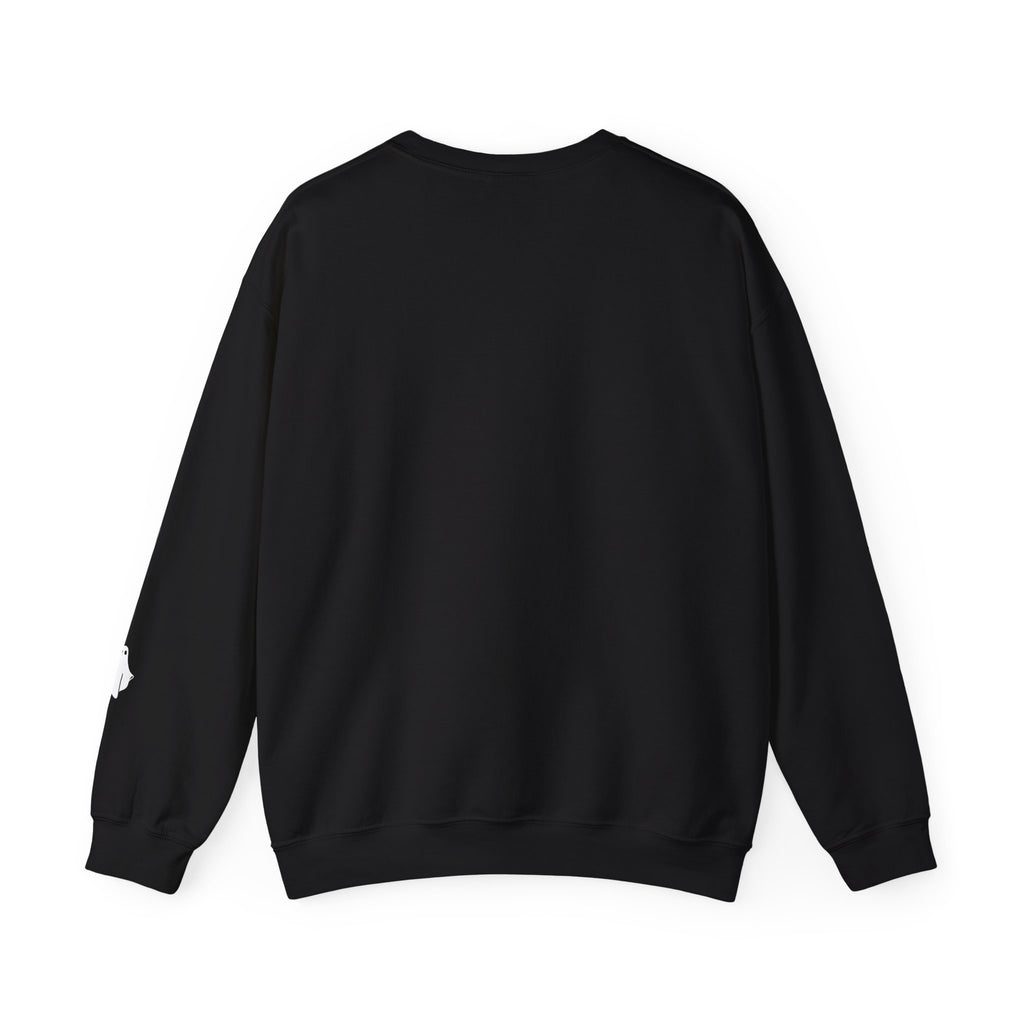 Crewneck Sweatshirt — "GHOST BOOKS PRESS" Literary Logo Pullover