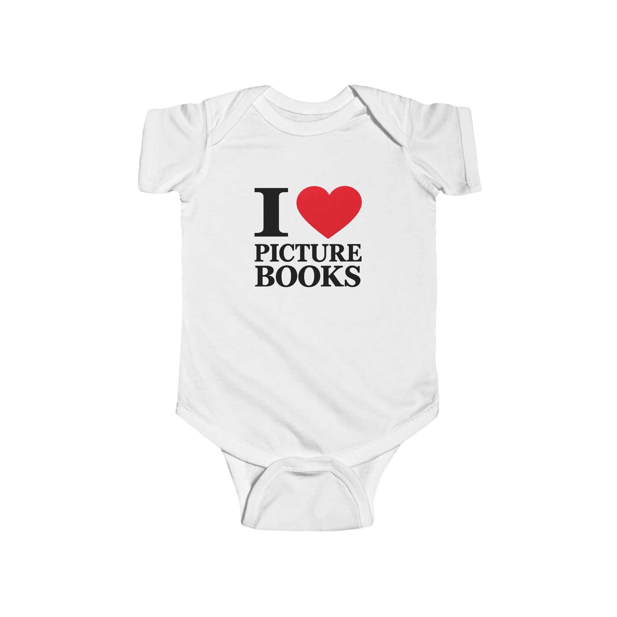 I ❤ Picture Books Baby Onesie