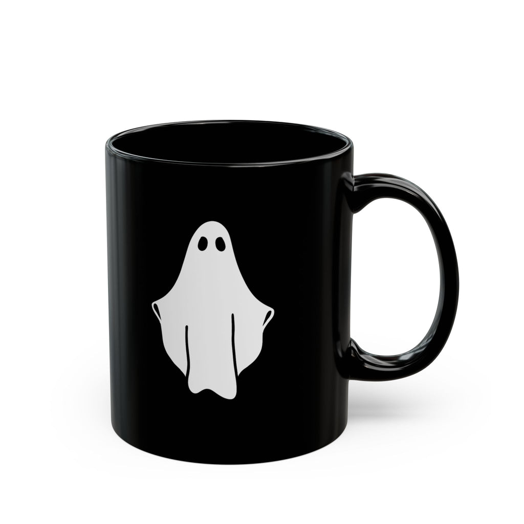 Ghost Books Press Logo -  Black Ceramic Mug (11oz, 15oz)