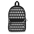 Ghost Logo Pattern Backpack - School Bag