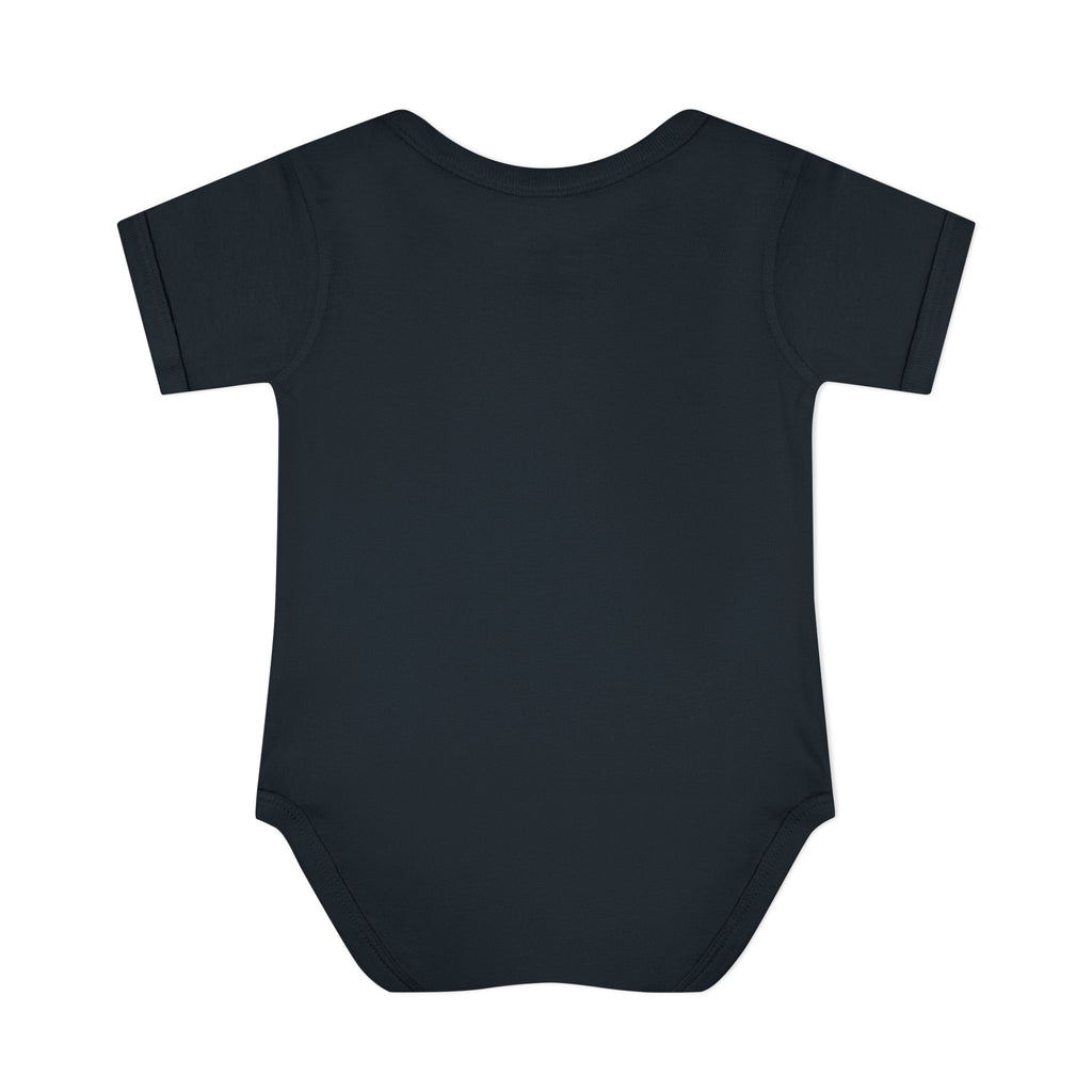 Baby Bodysuit — Cute Ghost Books Press Infant Rib Onesie
