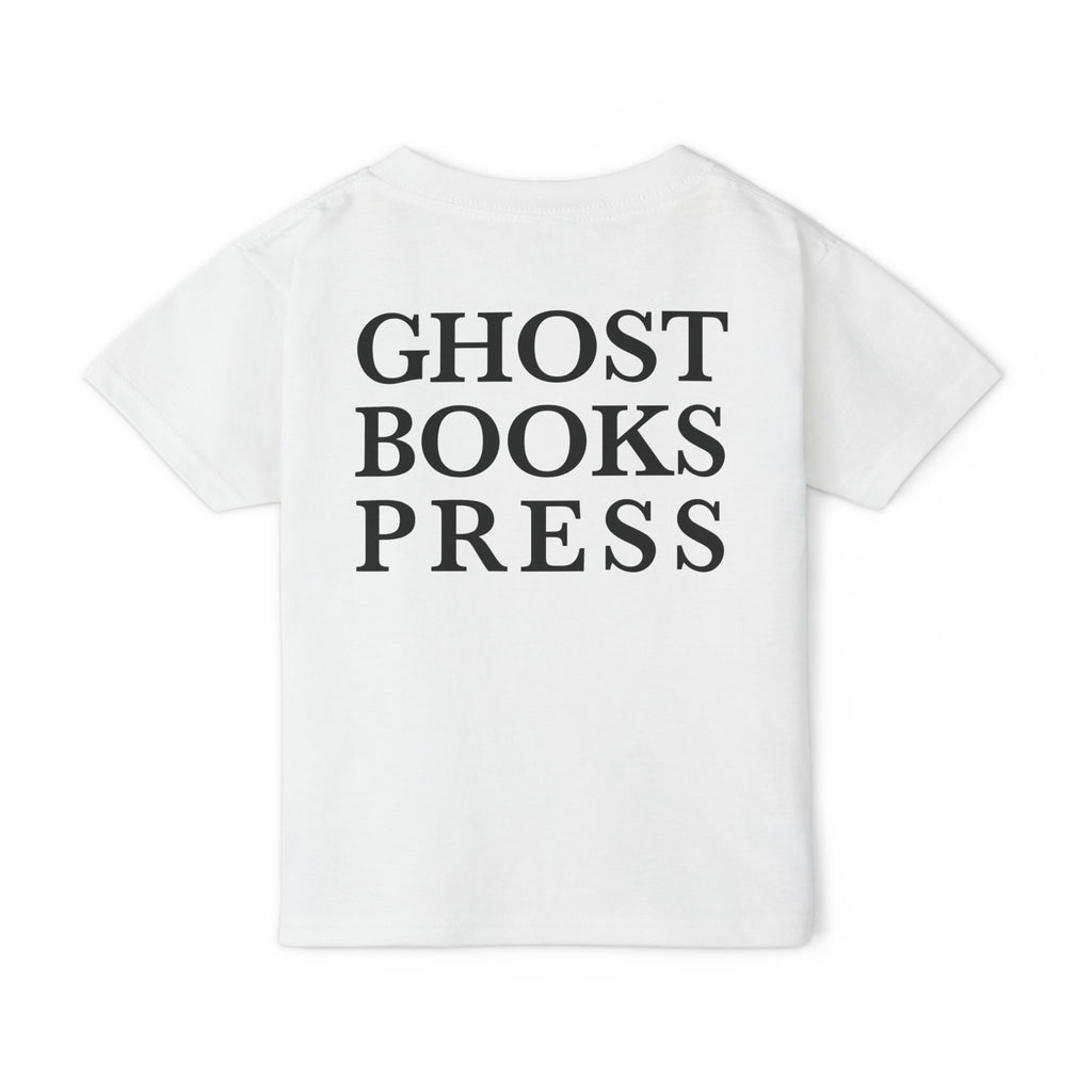Toddler T-Shirt — 'Hello Trouble' Name Tag