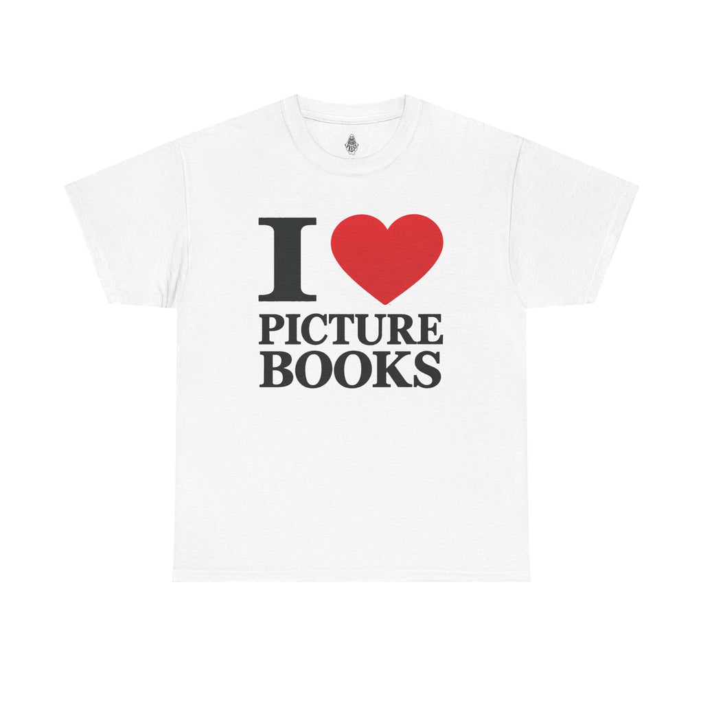 I ❤ Picture Books - T- Shirt (Black/White)