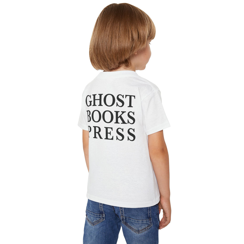 Toddler T-Shirt — 'Hello Trouble' Name Tag