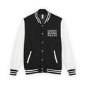 Letterman Jacket — Ghost Books Press Varsity Jacket with Cute Ghost Back